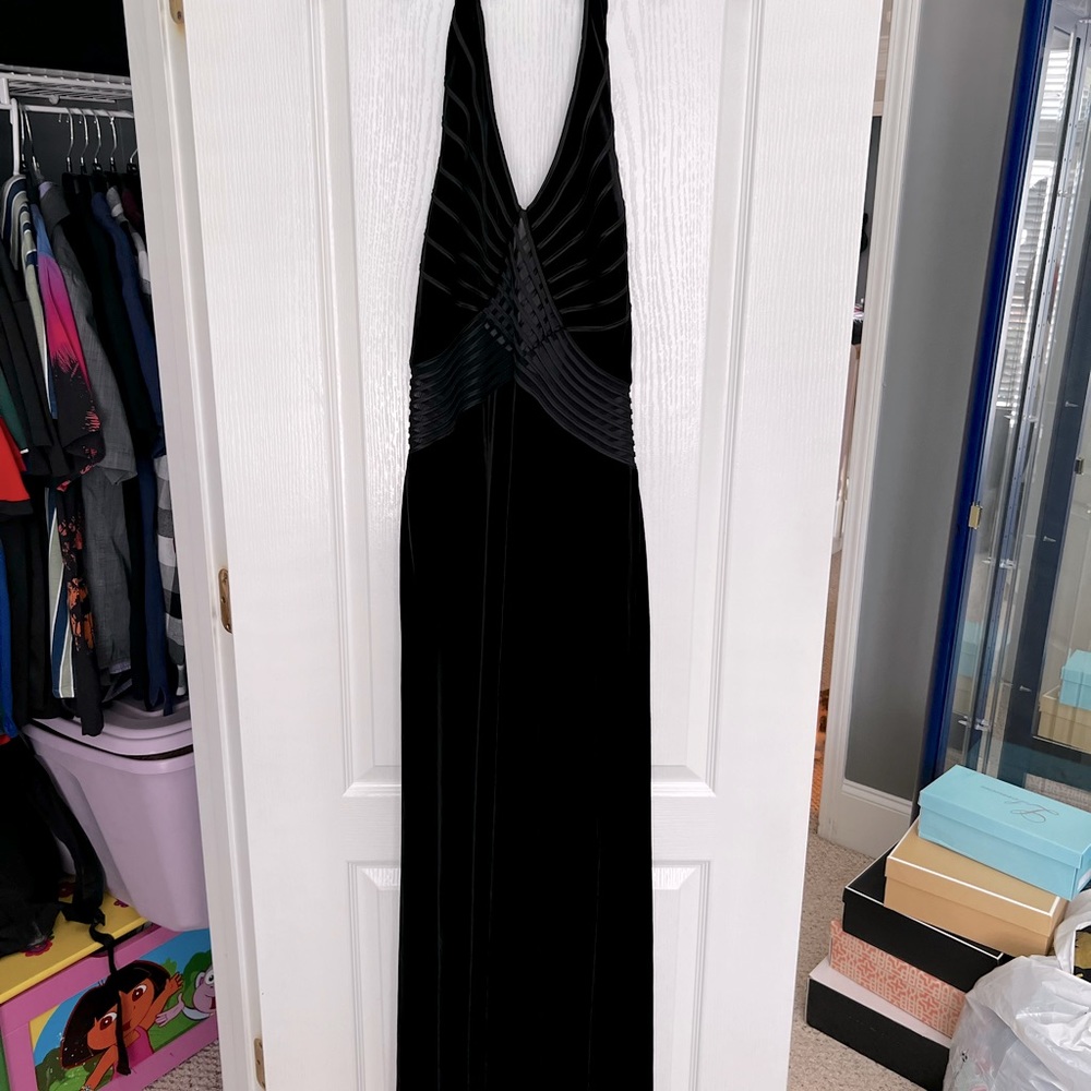 Black Velvet Dress